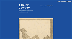 Desktop Screenshot of 4colorcowboy.com